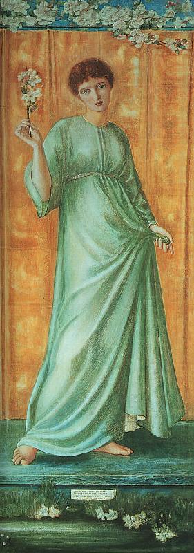 Burne-Jones, Sir Edward Coley Spring oil painting picture